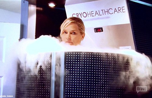 Yolanda Foster Cryotherapy