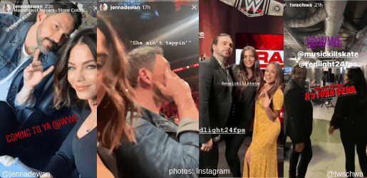 Reality Stars Flock To Wwe Event In La Taste Of Reality