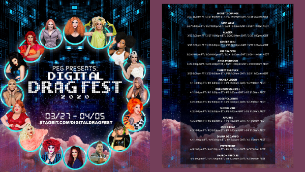 digital drag fest support the queer community rupauls drag race rpdr