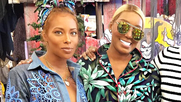 rhoa real housewives of atlanta eva marcille calls nene leakes ratched and tells her to glue wig all the way down throw shade