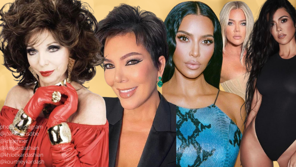 joan collins dynasty unapologetic kris jenner kim kardashian khloe kourtney plastic surgery too much ludacris