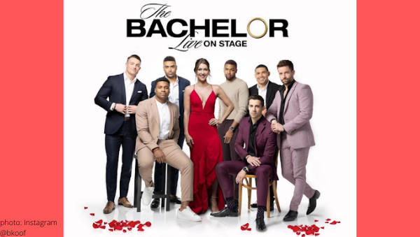 bachelor nation the bachelor live on stage becca kufrin James Bonsall Rick Leach Connor Brennan Ivan Hall Justin Glaze Andrew Spencer Rodney Matthews