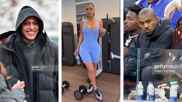 kanye west ye pete davidson date kim kardashian coat gift kuwtk keeping up with the kardashians