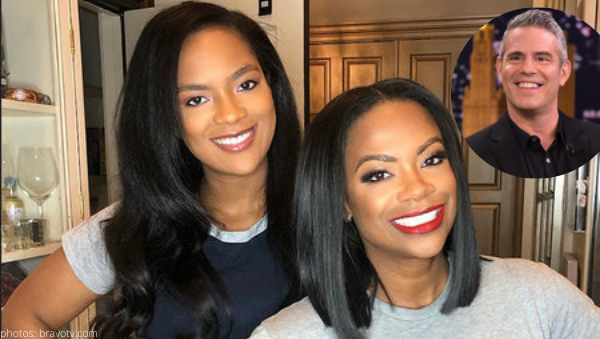 rhoa real housewives of atlanta kandi burruss not happy with andy cohen about asking riley about her real estranged dad