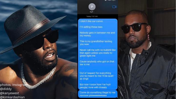 Diddy Attempted To Support Kanye West As "Black Man" But Was Shut Down - Taste of Reality