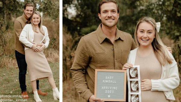 bachelor nation the bachelorette the bachelor jordan kimball expecting first child baby 2023