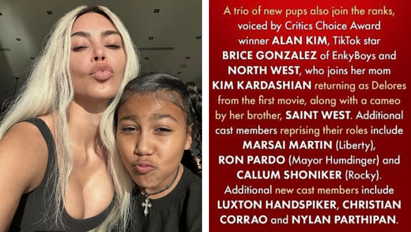 keeping up with the kardashians north west paw patrol movie nepo baby kim kardashian kanye west