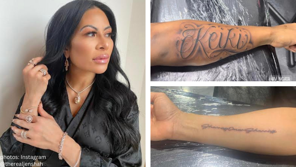 rhoslc real housewives of salt lake city jen shah new tattoos before going to prison tats