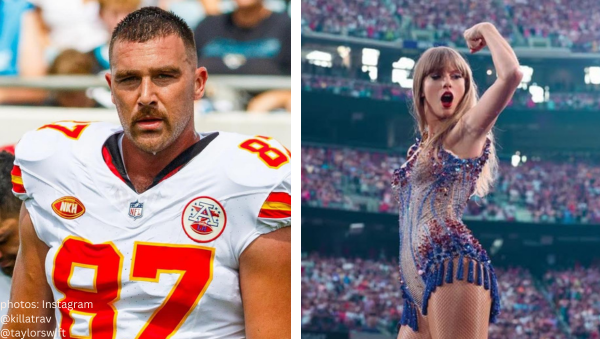 travis kelce nfl kansas city chiefs taylor swift good luck charm