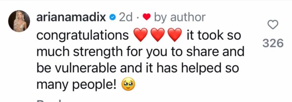 Ariana Scheana Support