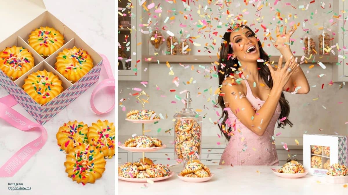 melissa gorga sprinkle cookies