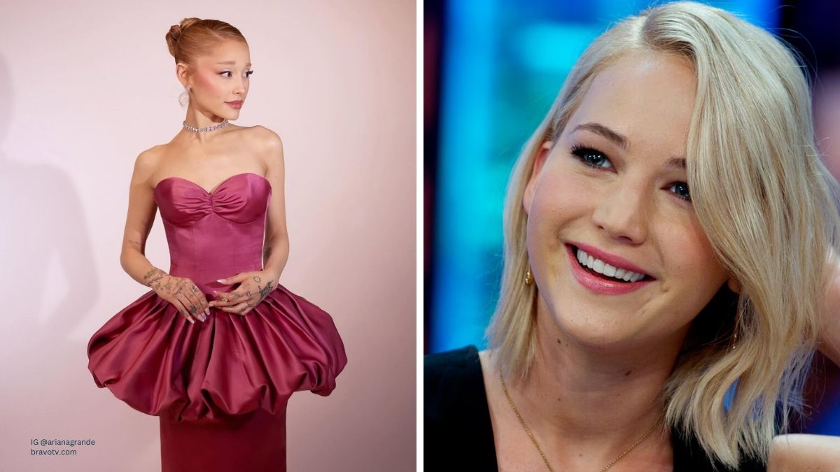 ariana grande jennifer lawrence