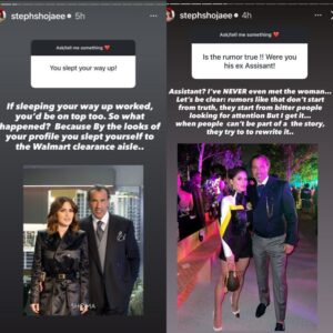 Stephanie Shojaee Denies Affair Rumors with Husband Masoud Shojaee