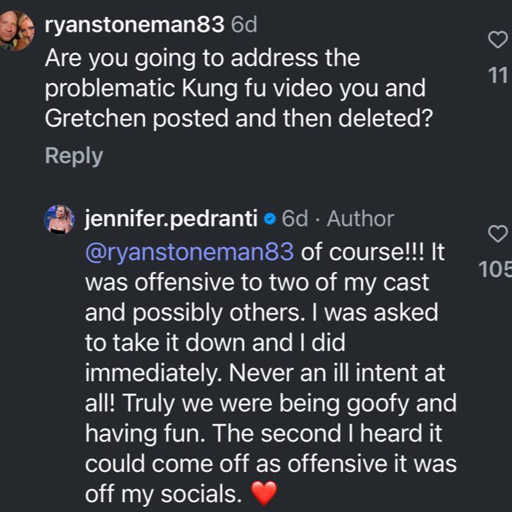 Jennifer comment