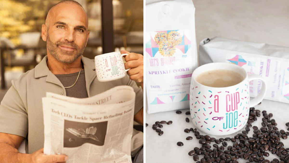 Joe Gorga Sprinkle Cookie Collab Coffee Melissa Gorga