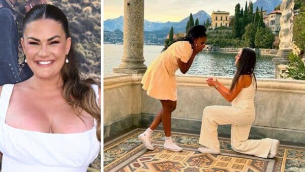 Brittany Jasmine engagement party