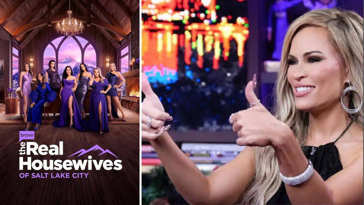 Britani Bateman RHOSLC Cover Snub Bathing Suit