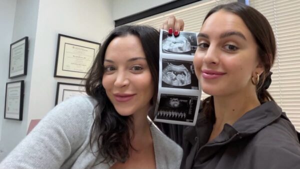 Farrah Brittany first trimester baby