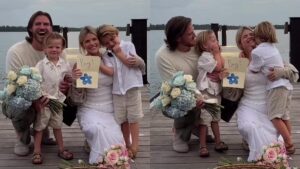 Witney Carson Baby Boy gender reveal dwts