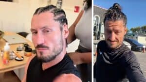 Val DWTS cornrows