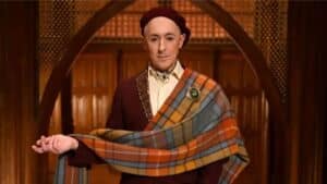 Alan Cumming break character Traitors