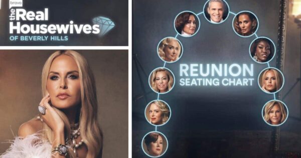 RHOBH 15 reunion seating chart