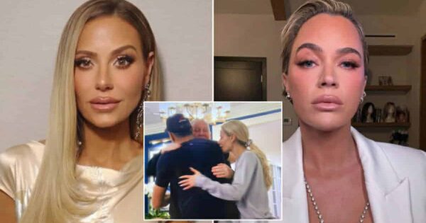Dorit Kemsley reacts Teddi Mellencamp plastic surgery shade
